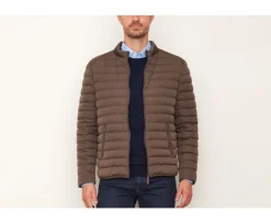 Chaqueta acolchada ligera de invierno para hombre Marrón Sven Iii-Bexley Store