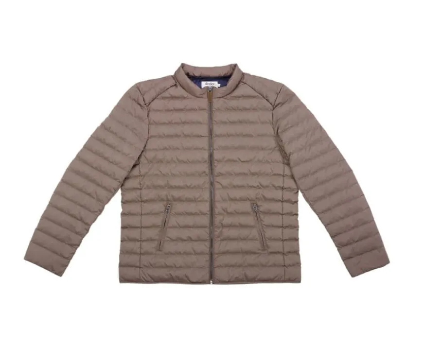 Chaqueta acolchada ligera de invierno para hombre Marrón Claro Sven Iii-Bexley Shop