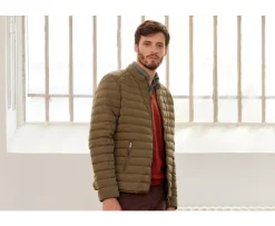 Chaqueta acolchada ligera de invierno para hombre Caqui Sven Iii-Bexley Cheap