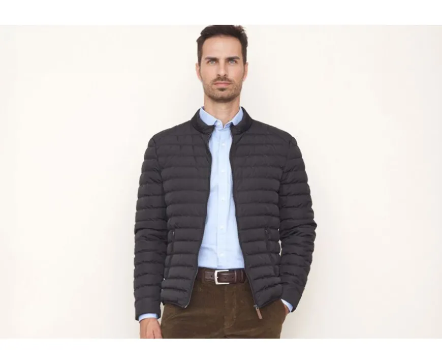 Chaqueta acolchada ligera de invierno para hombre Carbón Sven Iii-Bexley Online
