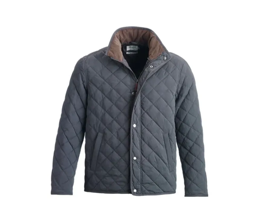 Chaqueta acolchada para hombre Verde oscuro Torsten Ii-Bexley Fashion
