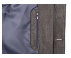 Chaqueta acolchada para hombre Topo Oscuro moteado Théophile-Bexley Cheap