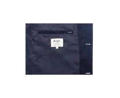 Chaqueta de cuero para hombre Azul marino Faustin-Bexley Best Sale