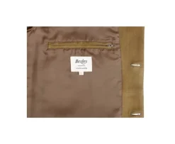 Chaqueta de cuero para hombre Tabaco Faustin-Bexley Clearance