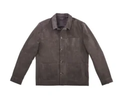 Chaqueta de cuero para hombre Pardo Faustin-Bexley Shop