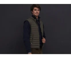 Chaqueta de plumas sin mangas para hombre Caqui Niels Ii-Bexley Flash Sale
