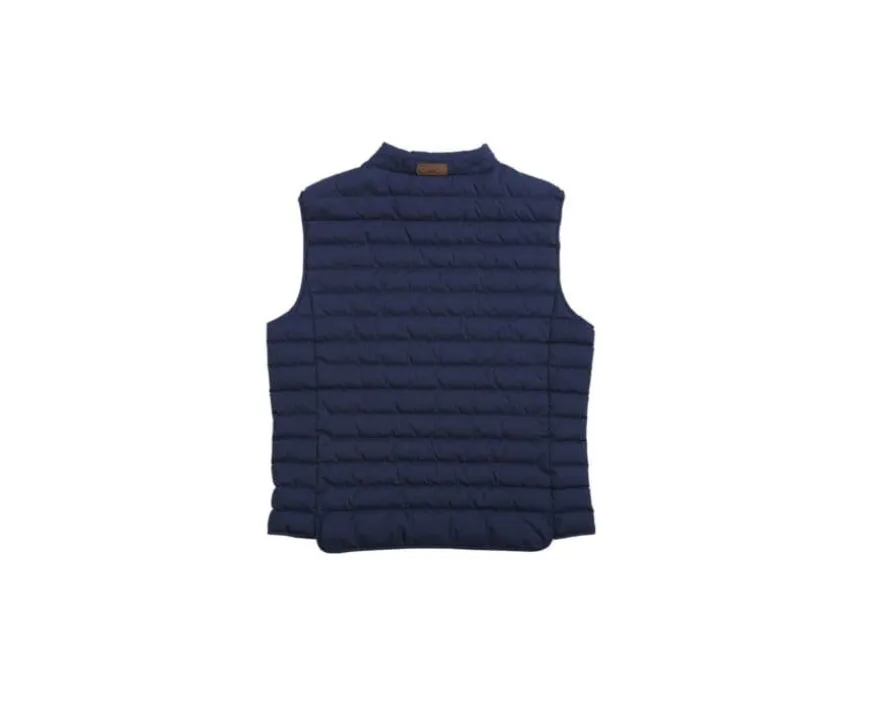 Chaqueta de plumas sin mangas para hombre Azul marino Niels Ii-Bexley Hot