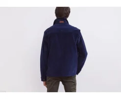 Chaqueta de terciopelo para hombre Azul Índigo Fidélien-Bexley Outlet