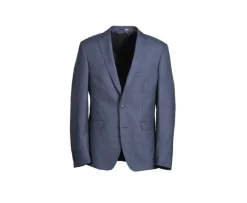 Chaqueta de traje de hombre Azul oscuro moteado Lazare-Bexley Best Sale