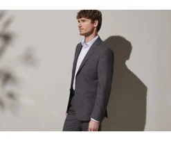 Chaqueta de traje Gris medio para hombre Lazare-Bexley Clearance