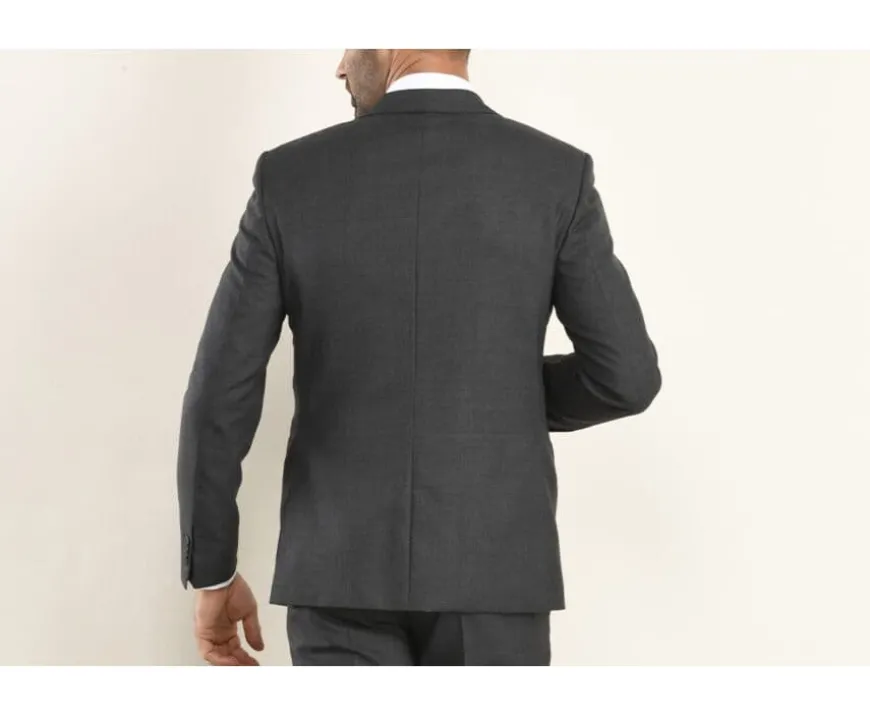 Chaqueta de traje Gris Oscuro moteado para hombre Lazare-Bexley Discount