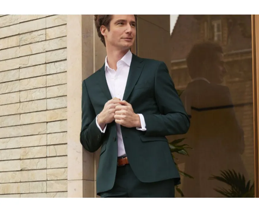 Chaqueta de traje hombre Botella Verde Lazare-Bexley Cheap