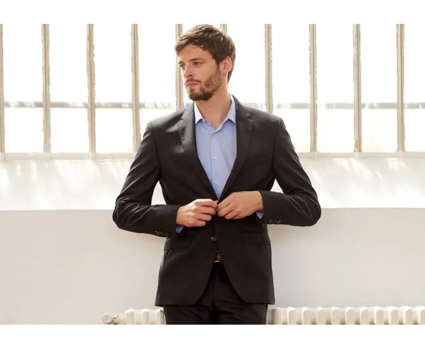 Chaqueta de traje hombre Gris Antracita Lazare-Bexley Sale