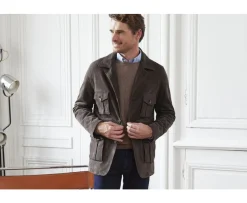 Chaqueta sahariana Pardo Frémond-Bexley Discount