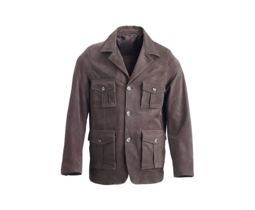 Chaqueta sahariana Pardo Frémond-Bexley Discount