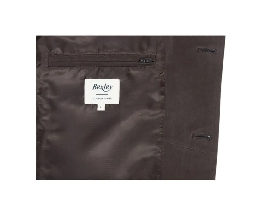 Chaqueta sahariana Pardo Frémond-Bexley Discount