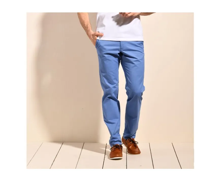 Chino de hombre Azul medio II Kyrk-Bexley Cheap