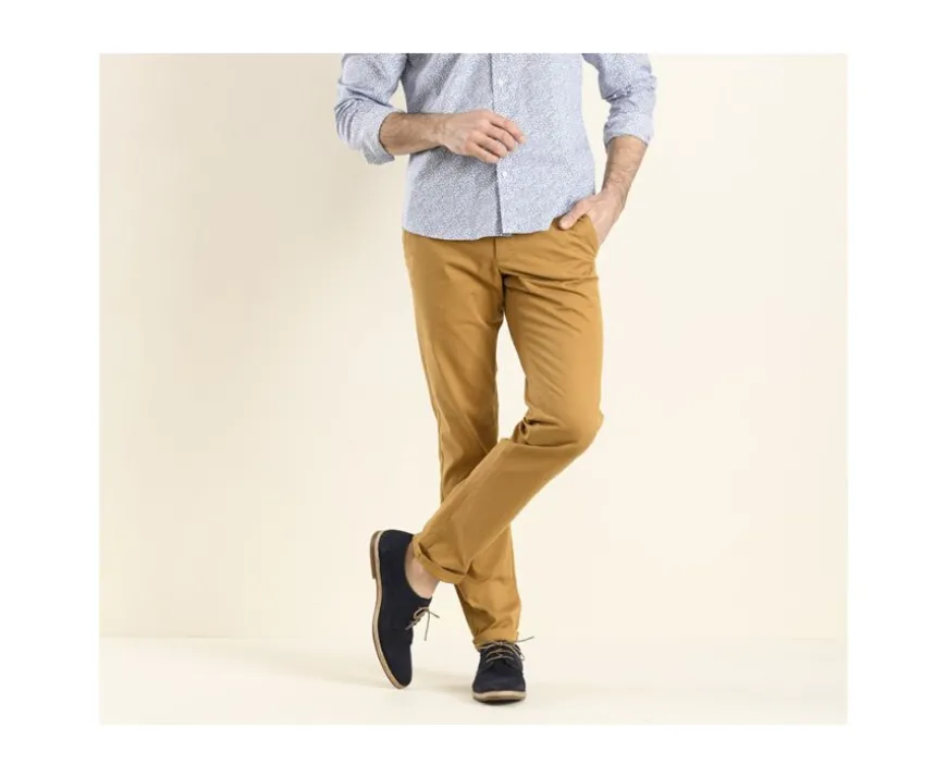 Chino de hombre Tabaco Kyrk-Bexley Cheap