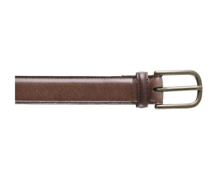 Cinturón de cuero hombre Pardo patinado Southgate-Bexley Store
