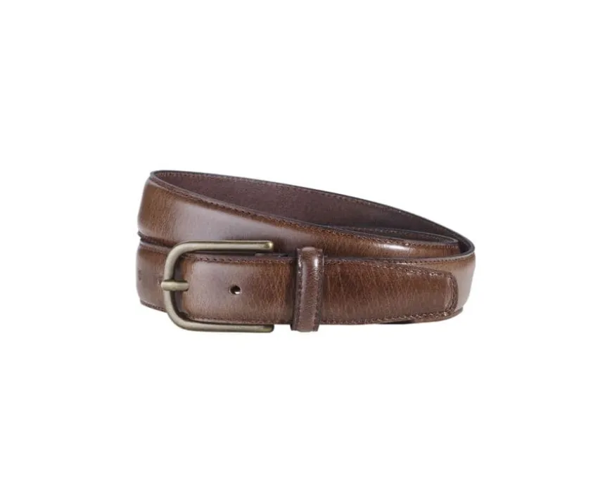 Cinturón de cuero hombre Pardo patinado Southgate-Bexley Store