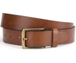 Cinturón de cuero para hombre Castaño patinado Westwood Ii-Bexley Fashion