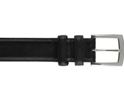 Cinturón de lujo para hombre Negro Westgate Silver-Bexley Flash Sale