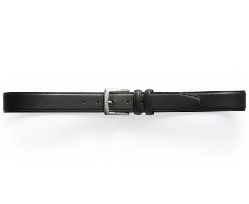 Cinturón de lujo para hombre Negro Westgate Silver-Bexley Flash Sale