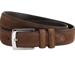 Cinturón de lujo para hombre terciopelo Habana Westgate Silver-Bexley Sale