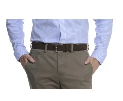 Cinturón de lujo para hombre terciopelo Habana Westgate Silver-Bexley Sale