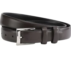 Cinturón de traje de hombre castaño Ramsgate Silver-Bexley Outlet