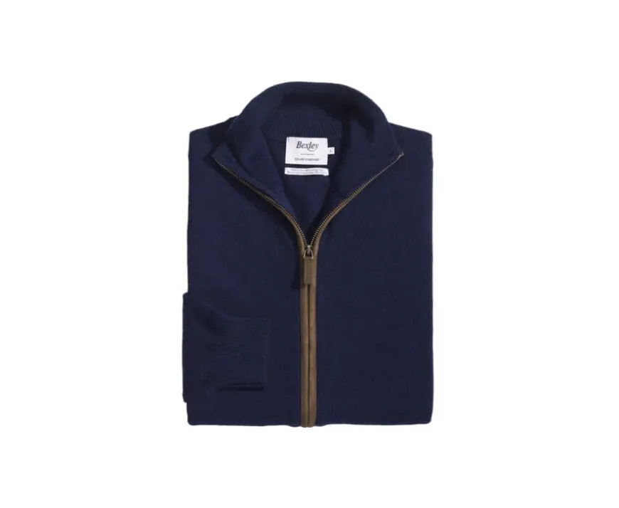 Cárdigan de lana Navy para hombre Kanther-Bexley Cheap