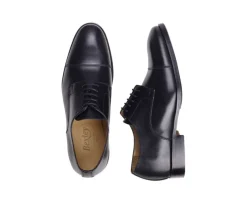 Derbies negros de hombre con suela de cuero y goma de caucho Maywell Patin-Bexley Outlet