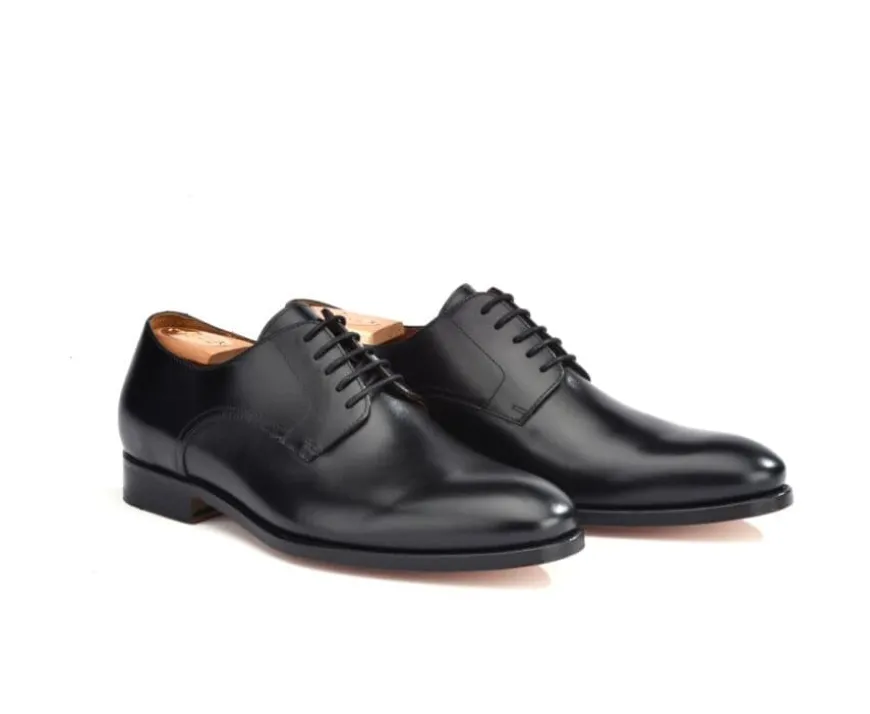 Derby de cuero Negro para hombre Penford-Bexley Best