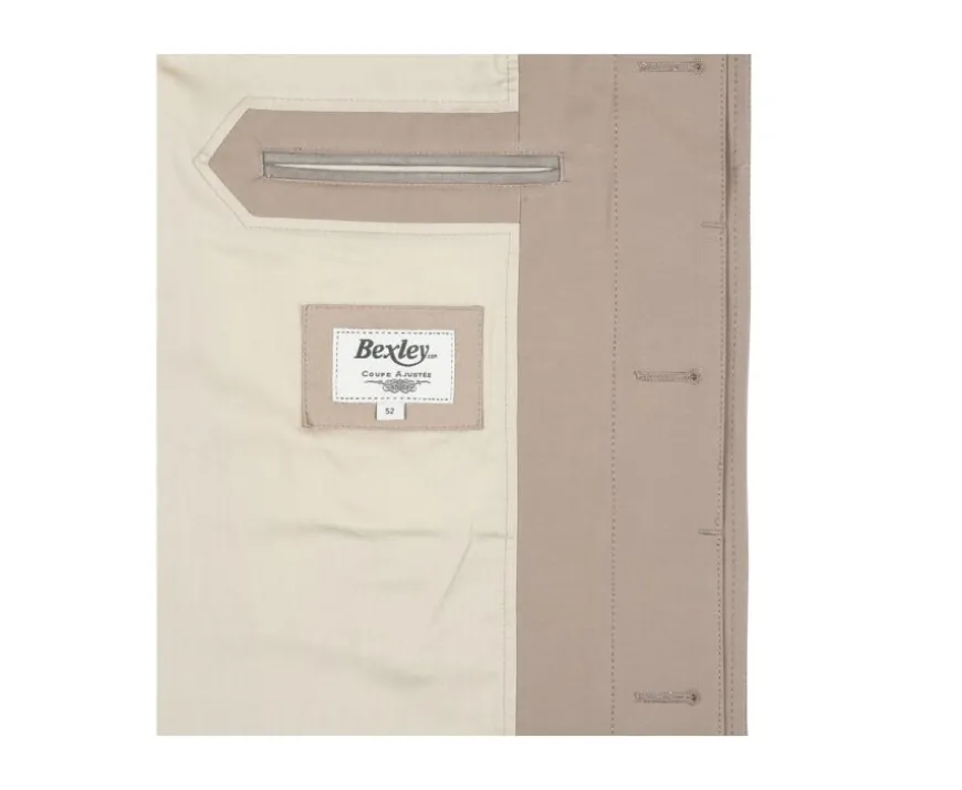 Gabardina de hombre beis oscuro Aurèle Ii-Bexley Outlet