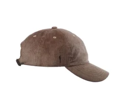 Gorra de Terciopelo Color Caqui Bradwell Ii-Bexley Shop