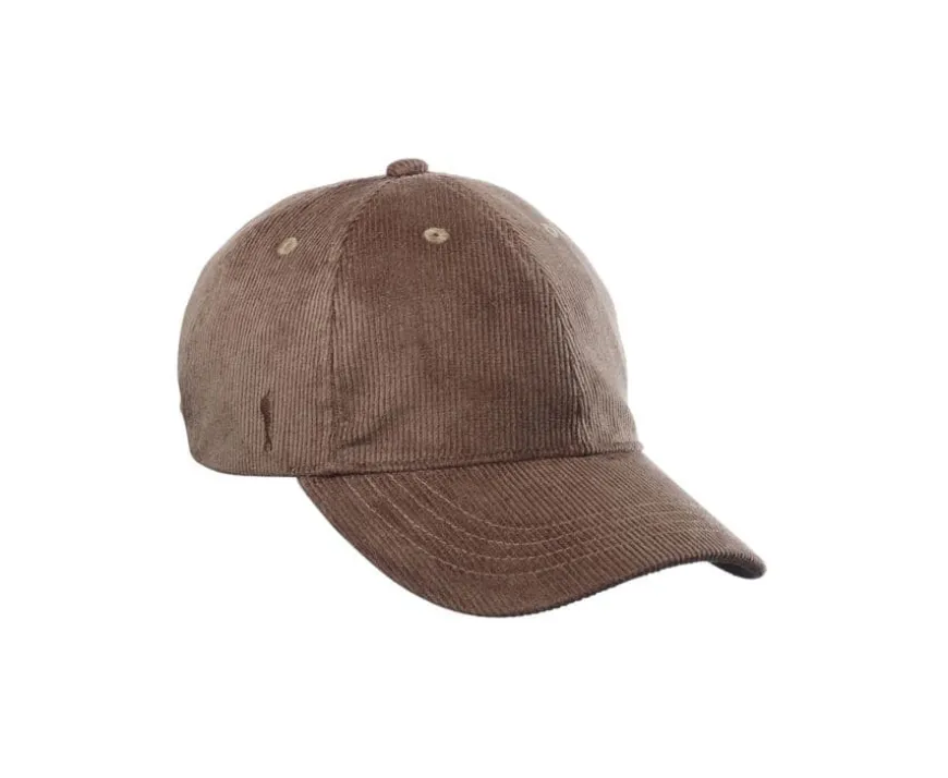 Gorra de Terciopelo Color Caqui Bradwell Ii-Bexley Shop