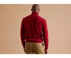 Jersey de lana con cuello alto hombre Roja Emeric-Bexley Shop