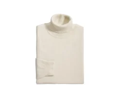 Jersey de lana con cuello alto hombre Crudo Emeric-Bexley Cheap