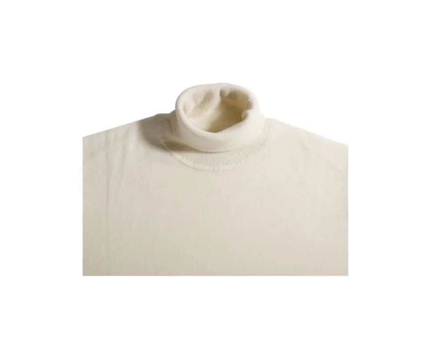 Jersey de lana con cuello alto hombre Crudo Emeric-Bexley Cheap