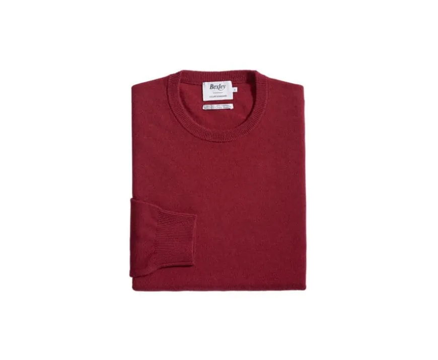 Jersey de lana con cuello redondo Rojo Conan-Bexley Best Sale