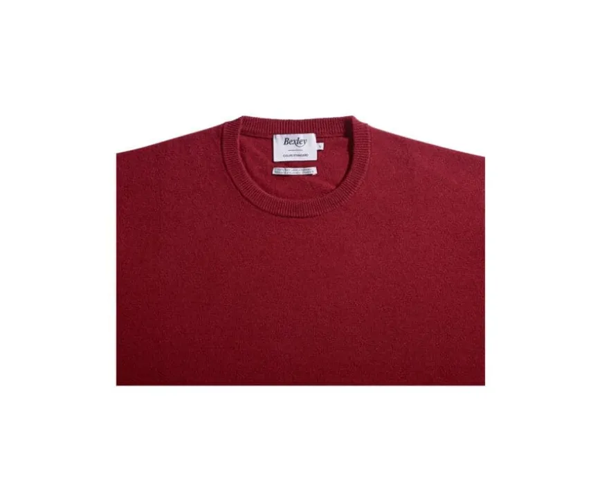 Jersey de lana con cuello redondo Rojo Conan-Bexley Best Sale