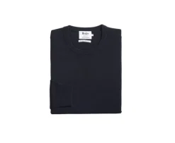 Jersey de lana con cuello redondo Negro de hombre Conan-Bexley Cheap