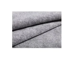 Jersey de lana con cuello vuelto para hombre Gris moteado Emeric-Bexley Hot