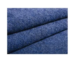 Jersey de lana para hombre con cuello de pico Azul oscuro moteado Elian-Bexley Discount