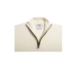 Jersey de lana para hombre con cuello cremallera Crudo Keithy-Bexley Flash Sale
