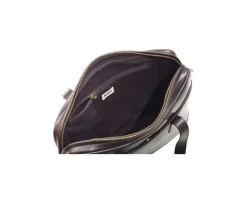 Maletín de cuero Chocolate oscuro para hombre Harwinton-Bexley Cheap