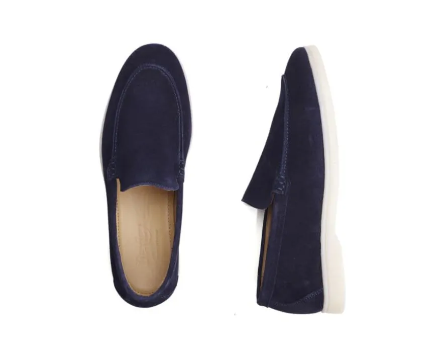 Mocasines de terciopelo hombre Terciopelo Marino Manasota Ii-Bexley Cheap