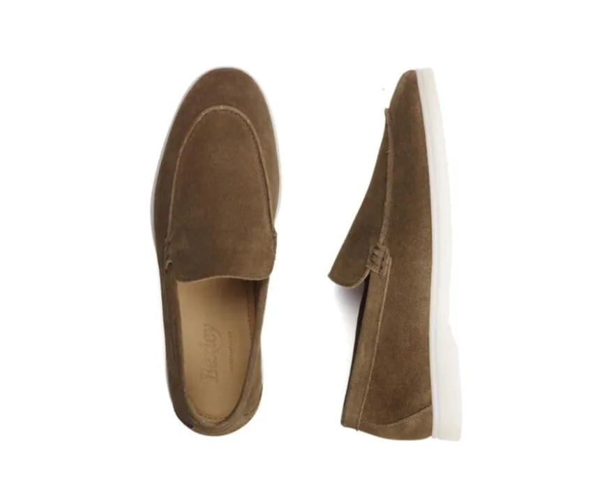 Mocasines de terciopelo hombre Chamois Velvet Manasota Ii-Bexley Store