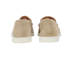 Mocasines de terciopelo hombre Beis Manasota Ii-Bexley Cheap