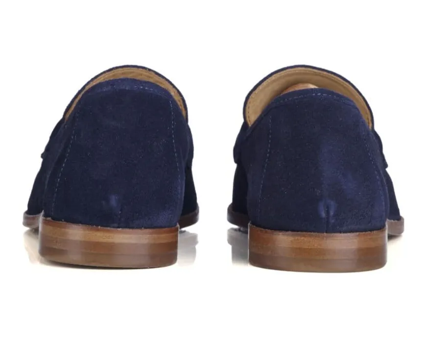 Mocasín de hombre de piel Terciopelo Marino Dervio-Bexley Best